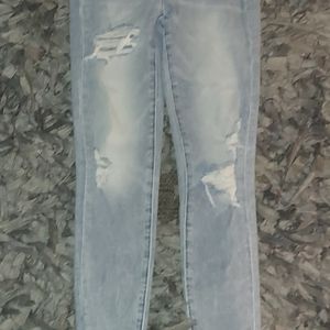 Size 2 light wash american eagle jeans